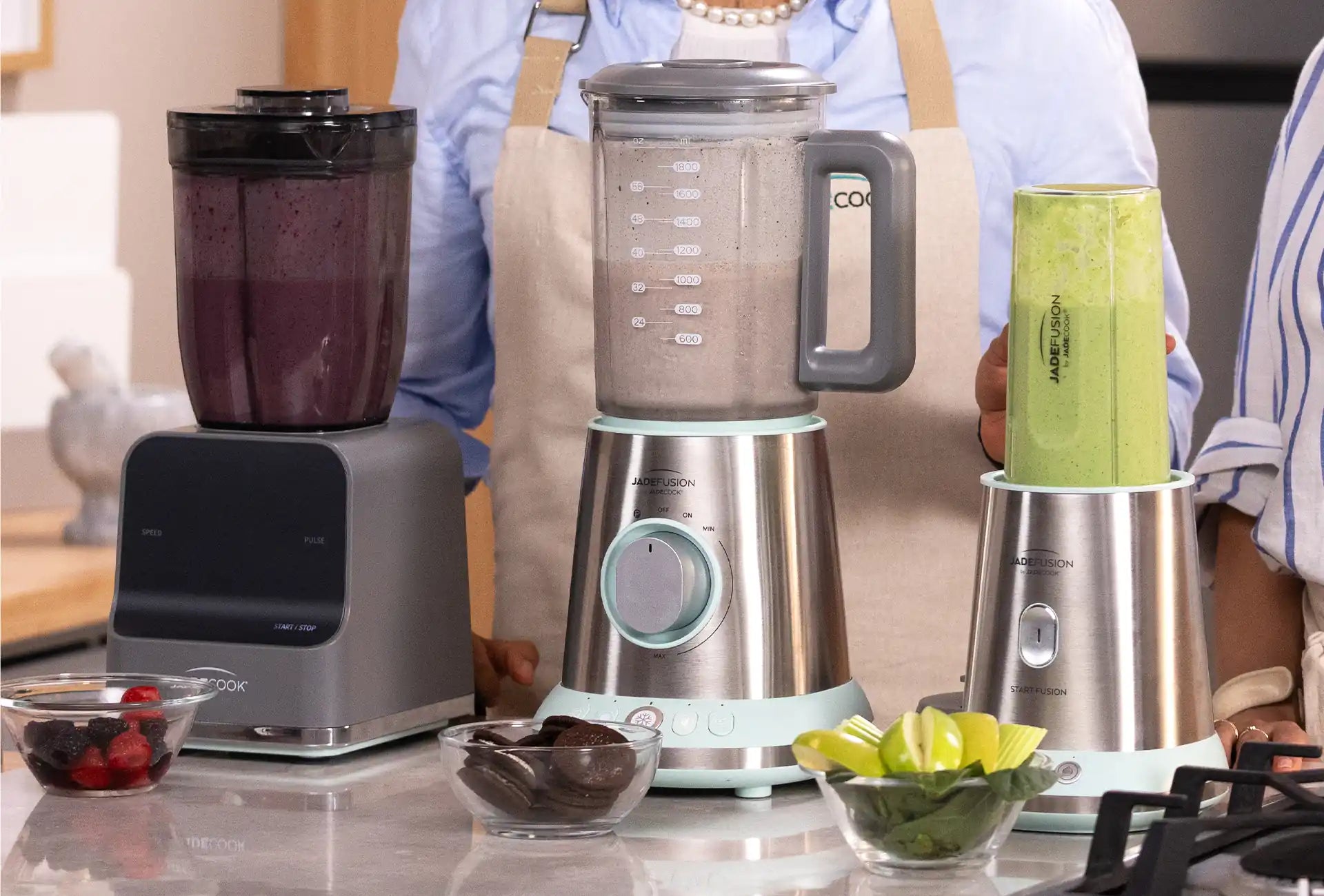 Jade Fusión: <br>
Smoothies, Licuados y más