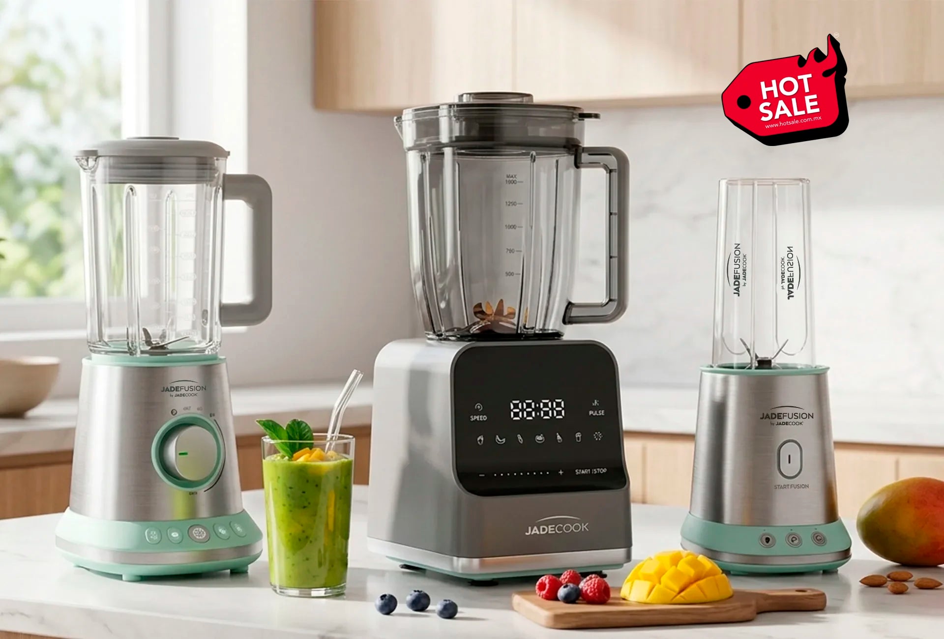 Licuadoras Jade Cook: <br>
Smoothies, Licuados y más