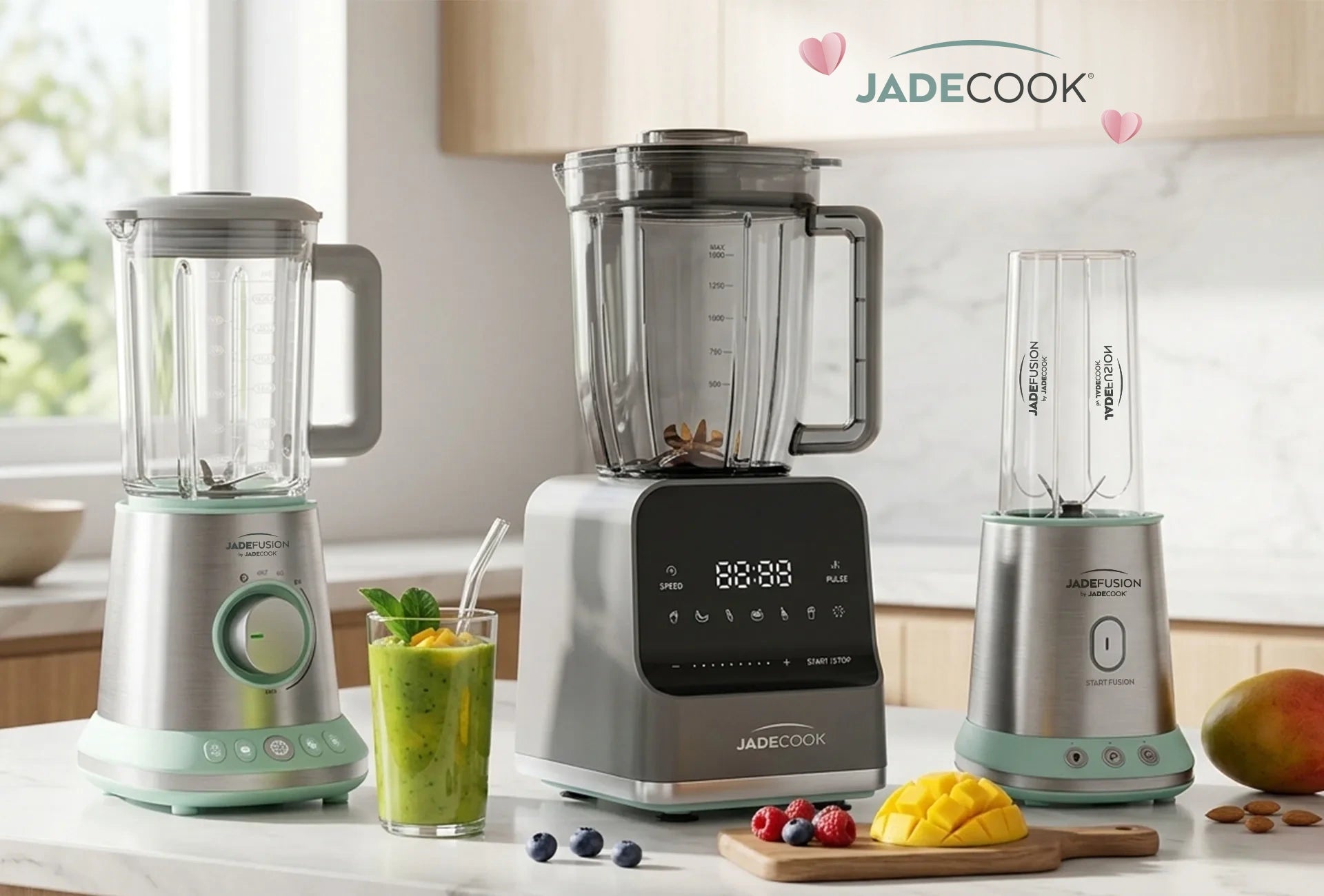Licuadoras Jade Cook: <br>
Smoothies, Licuados y más