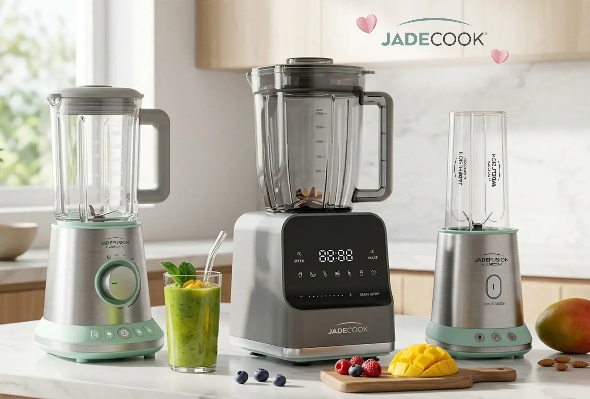Licuadoras Jade Cook: <br>
Smoothies, Licuados y más