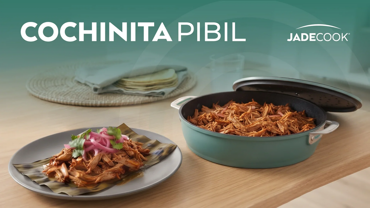 Cochinita pibil casera en olla de presión