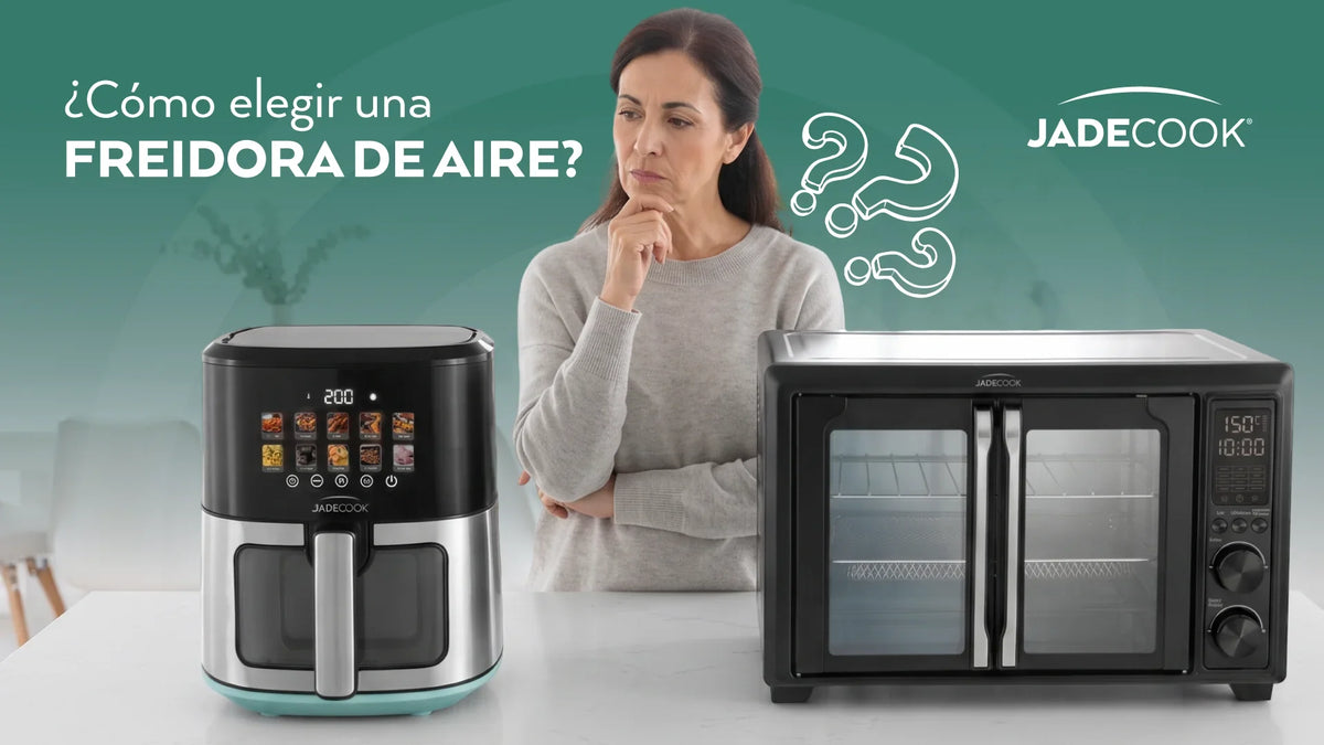 ¿Cómo elegir una freidora de aire? capacidad y potencia que necesitas