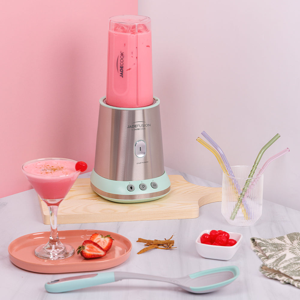 Jade Fusion 1000 watts 6 piezas | Licuadora Procesador de alimentos