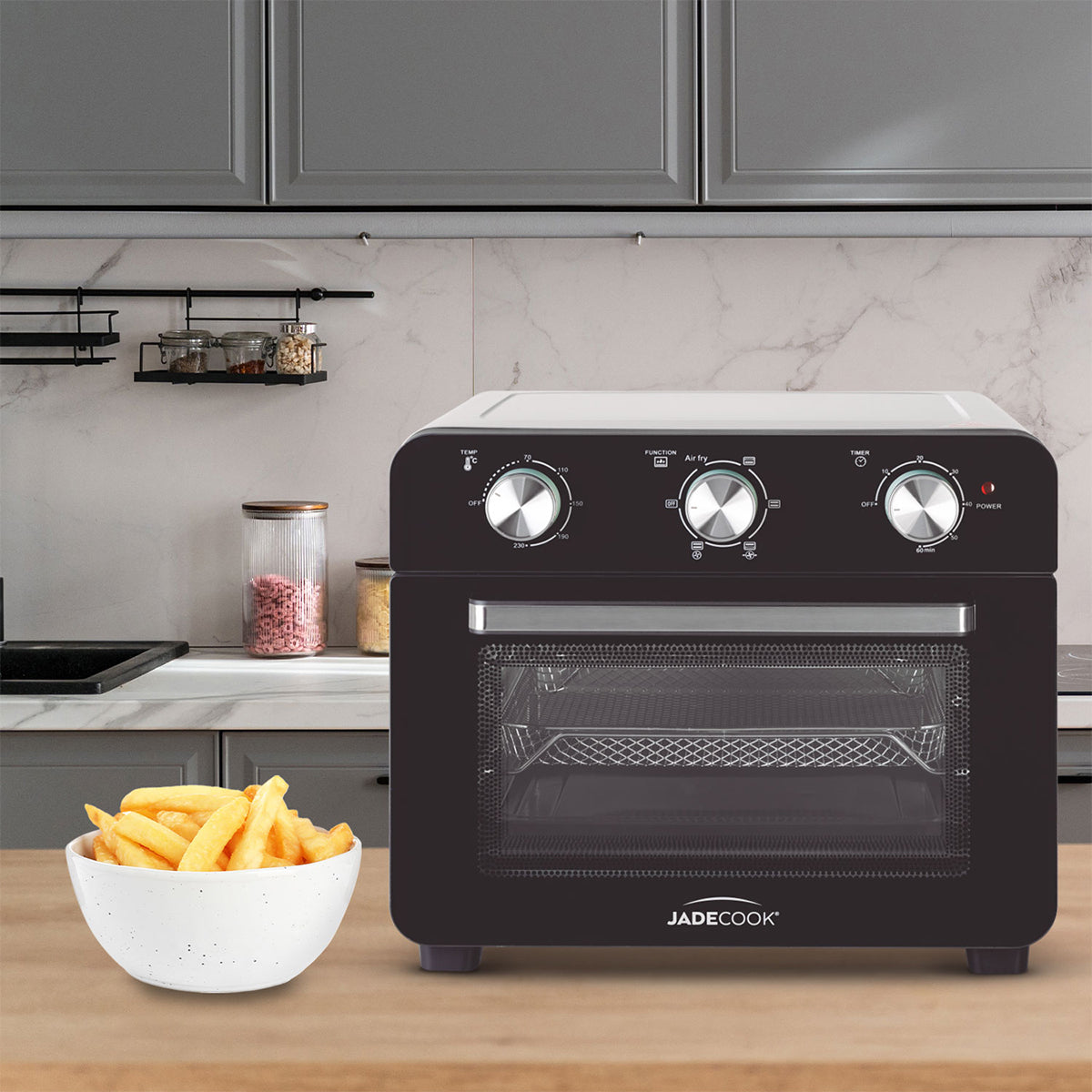 Horno con Freidora de Aire Jade Cook 25L