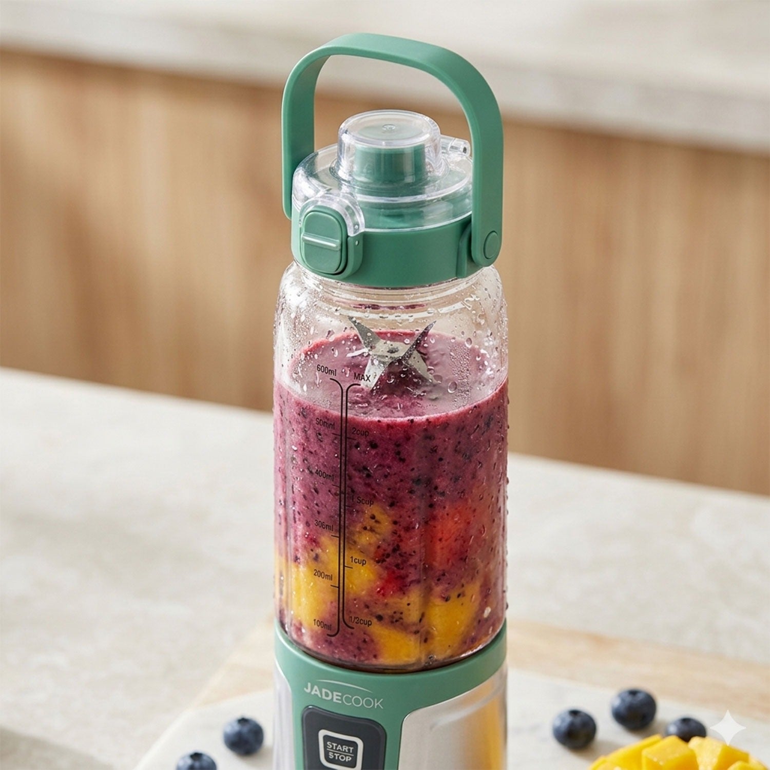 Licuadora portátil Doble Aspa Jade Cook 750 ml