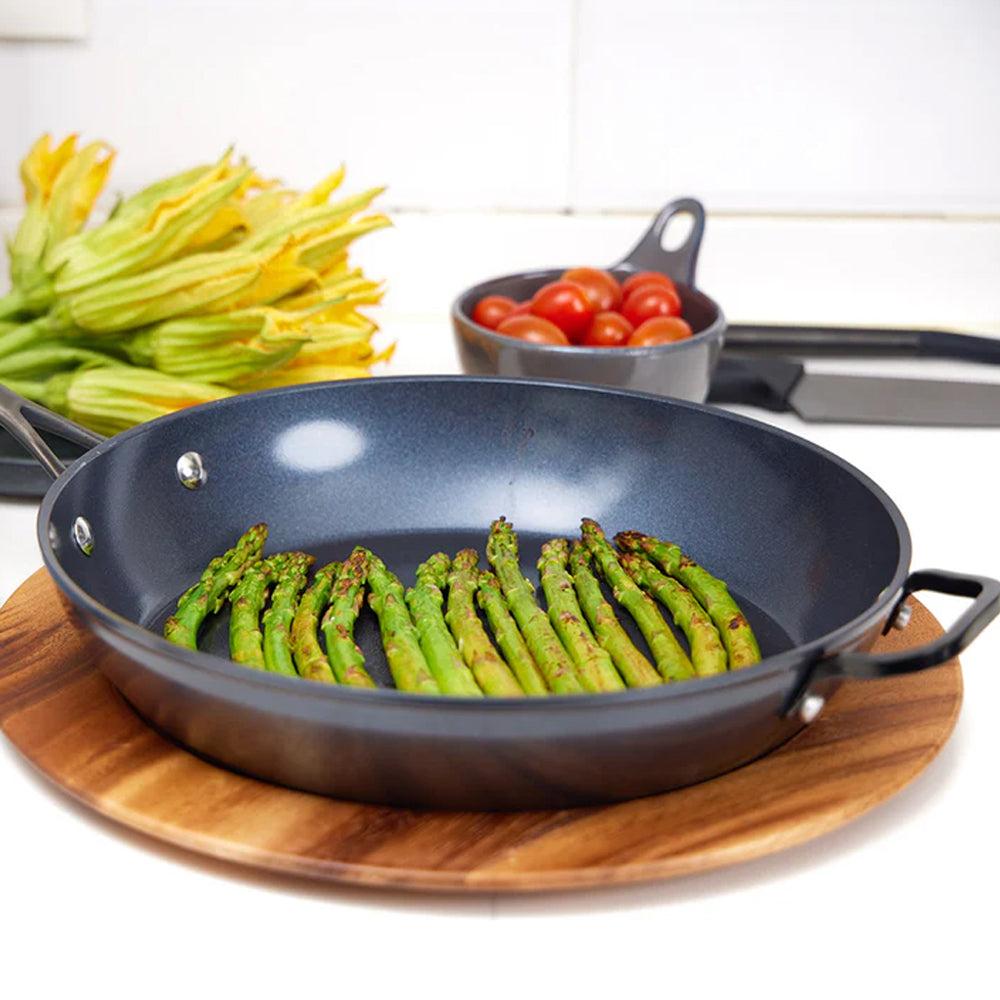 Jade Black Sartén con Asa 30 cm