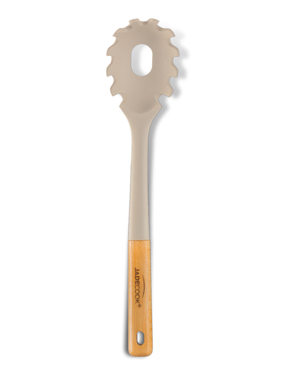 Juego de Utensilios 6 Piezas con Mangos de Madera Jade Cook