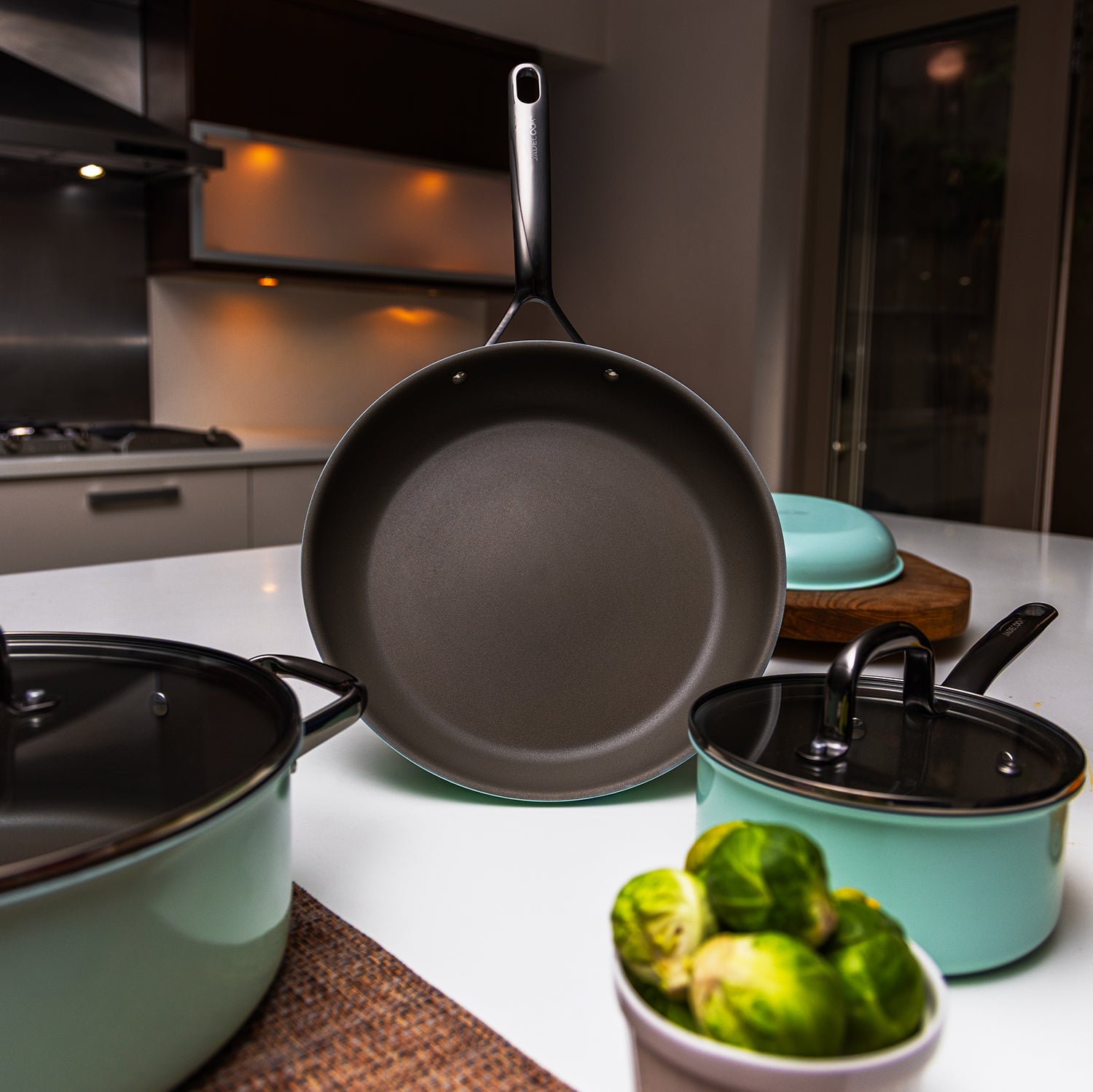 Batería de cocina Jade Cook Infinity Plasma 15 pz