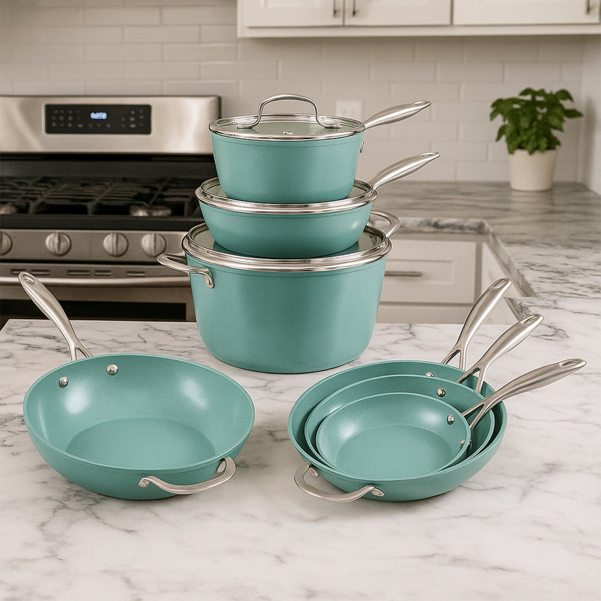 Paquete Batería Jade Chef + Batería Jade Smart + Set de cuchillos 20pz