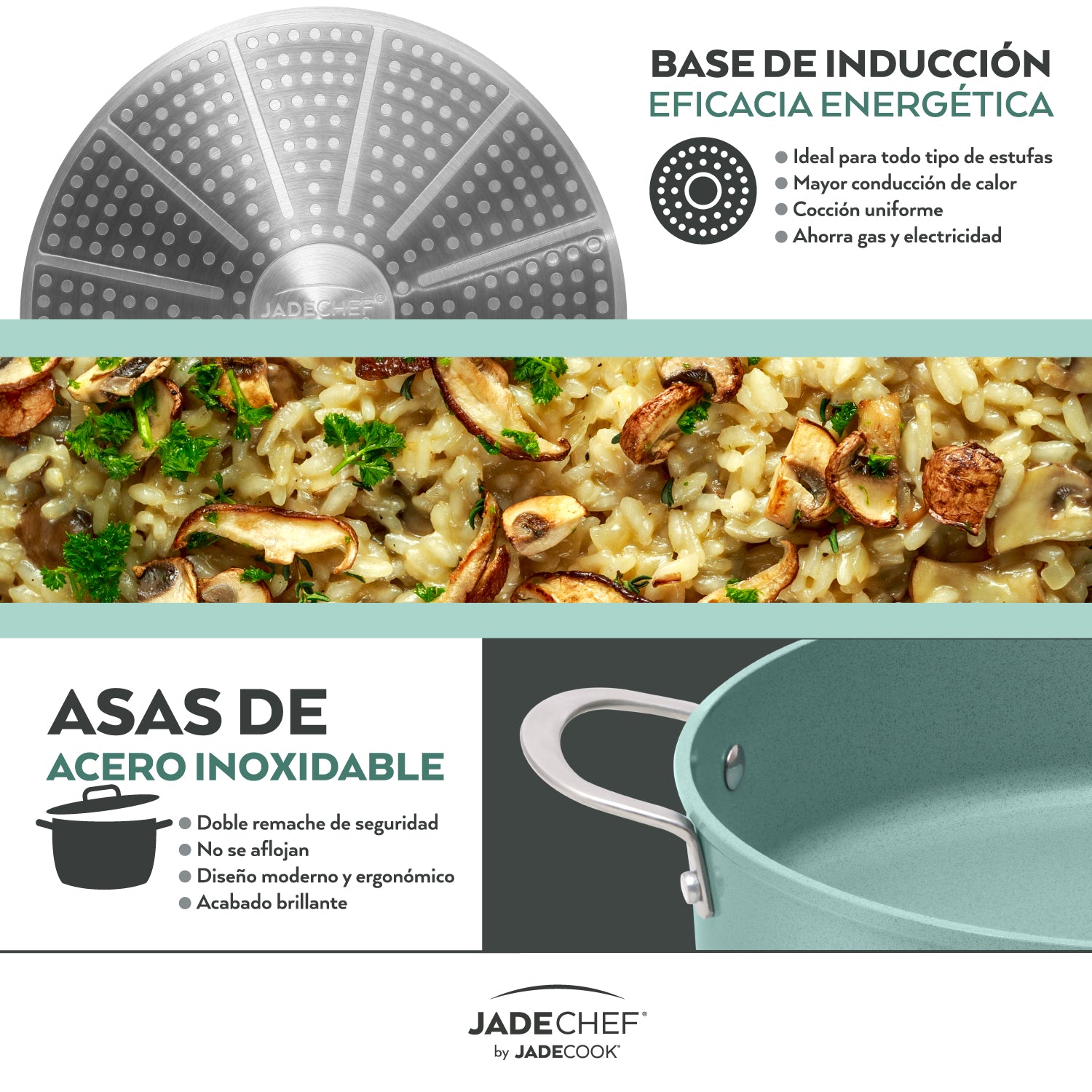 Batería apilable Jade ProSeries 17 piezas