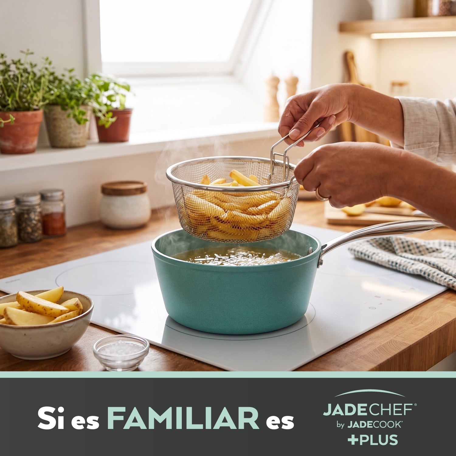 Batería de cocina Jade Chef +Plus 22 piezas