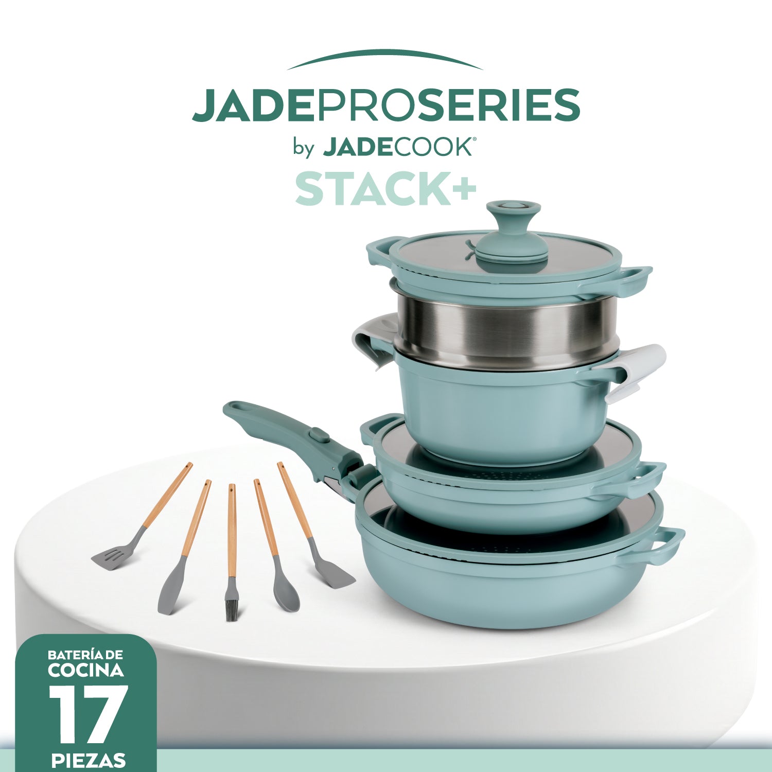 Batería apilable Jade ProSeries 17 piezas
