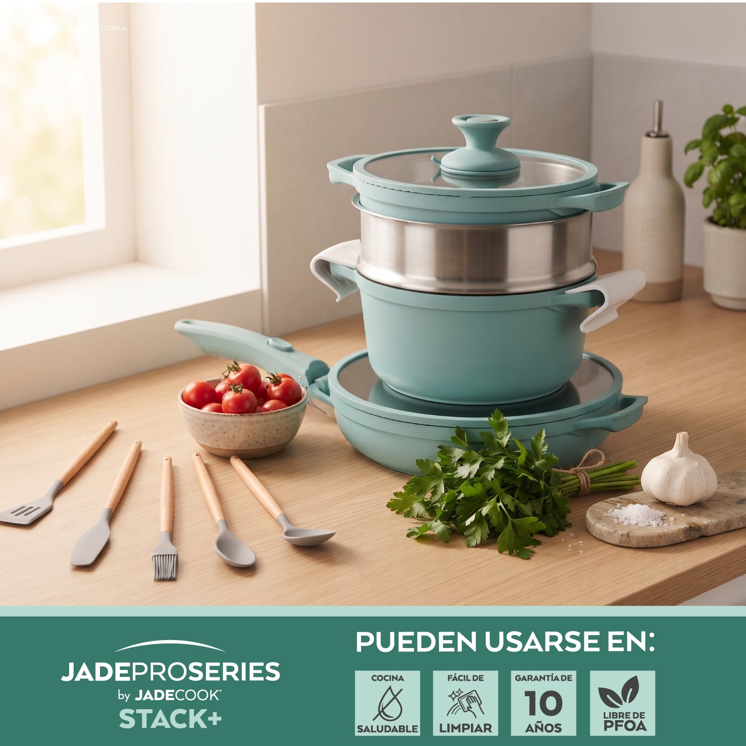 Batería apilable Jade ProSeries 17 piezas