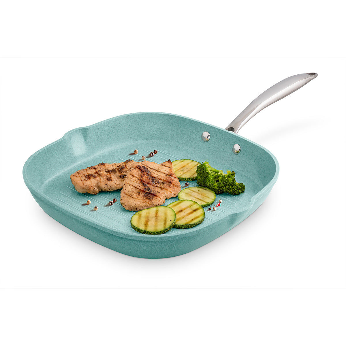 2 Pack Sarten 24 cm y Grill