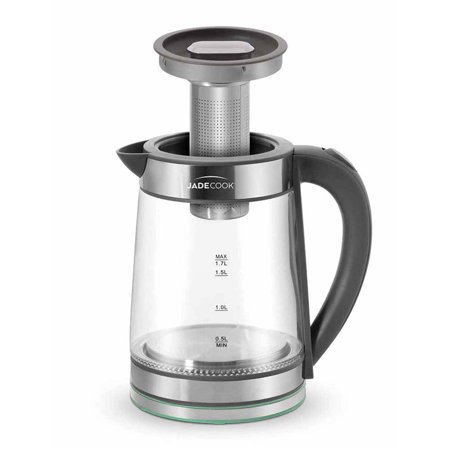 Tetera Eléctrica con Infusor Jade Cook 1.7L