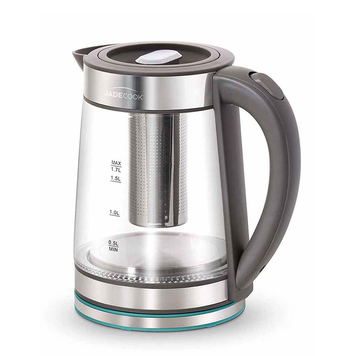 Tetera Eléctrica con Infusor Jade Cook 1.7L