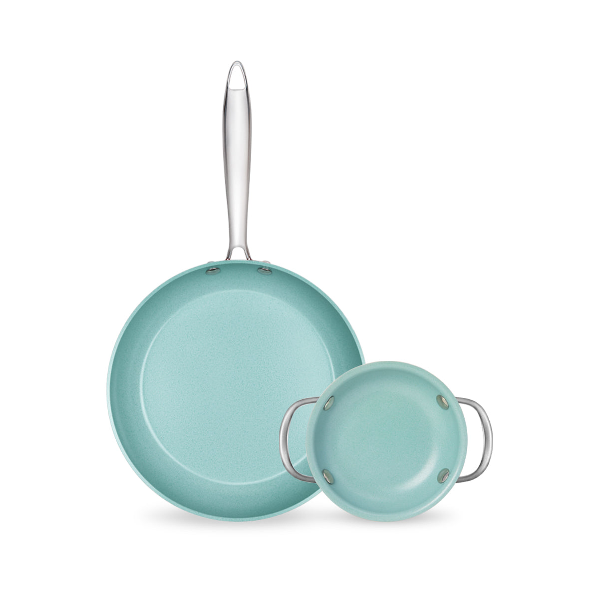 2 Pack Sarten 12 cm y 24 cm