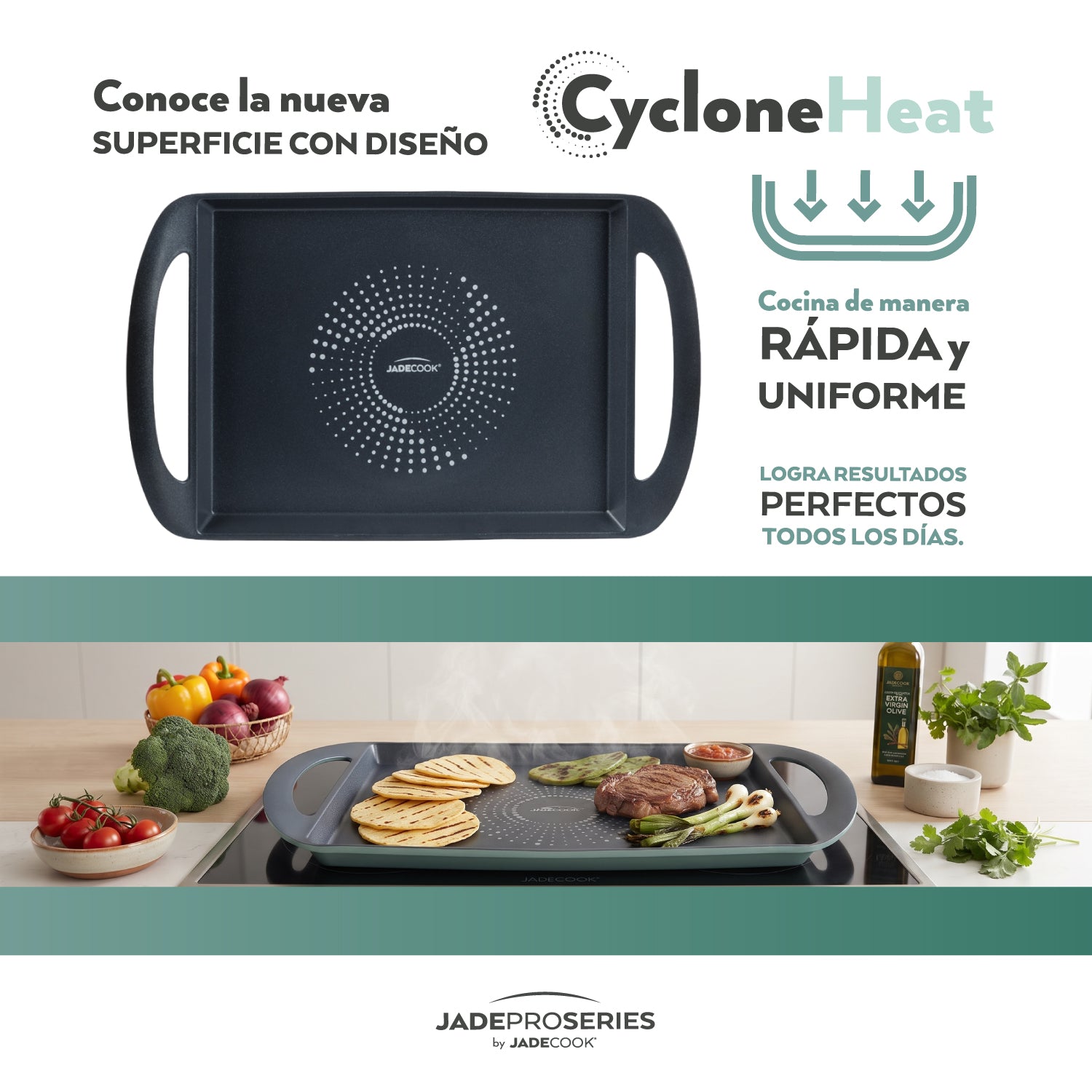 Comal XL 35 cm Jade ProSeries