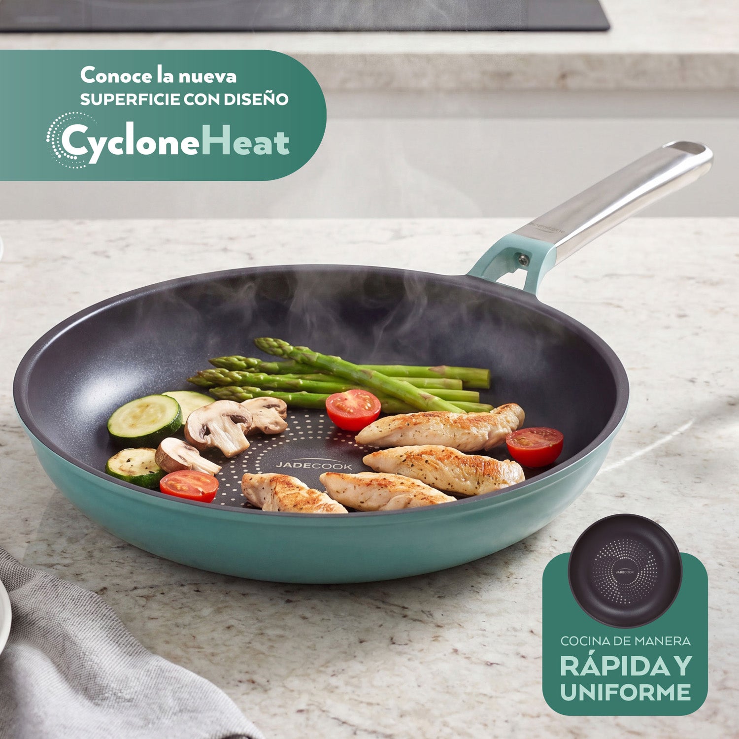 Batería de cocina Jade ProSeries 13 Piezas