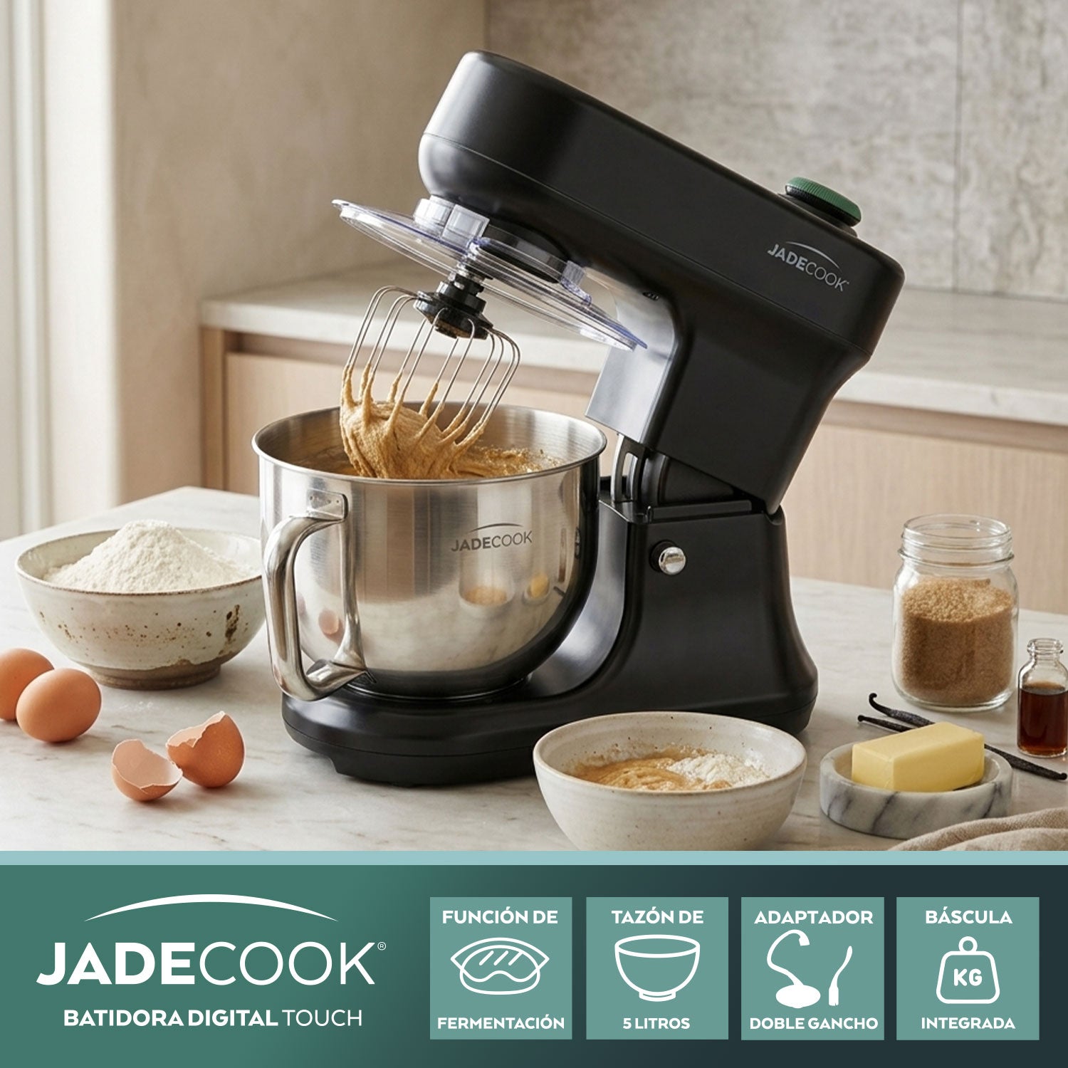 Batidora de Pedestal Digital Jade Cook