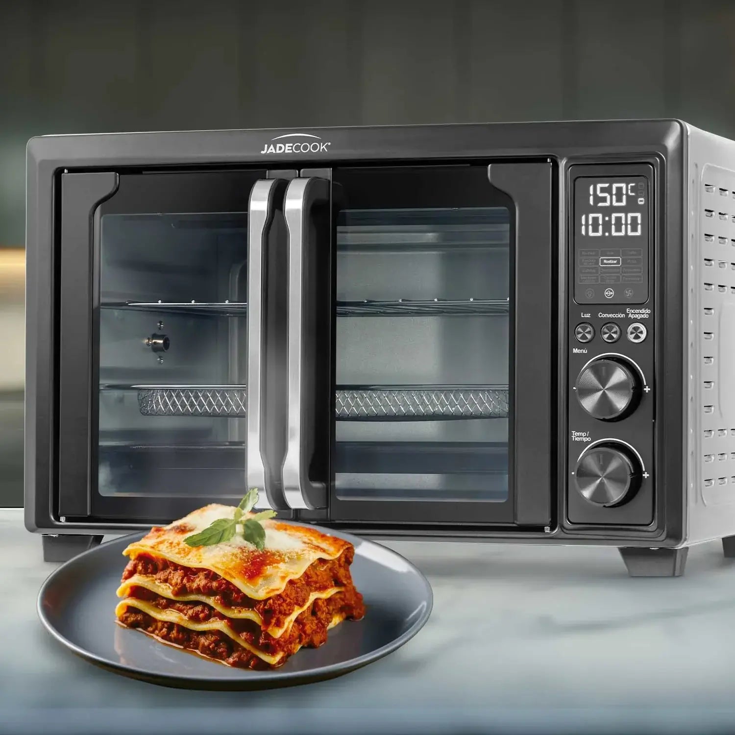 Horno con Freidora de Aire 30 L Jade Cook con Convección y Rosticero