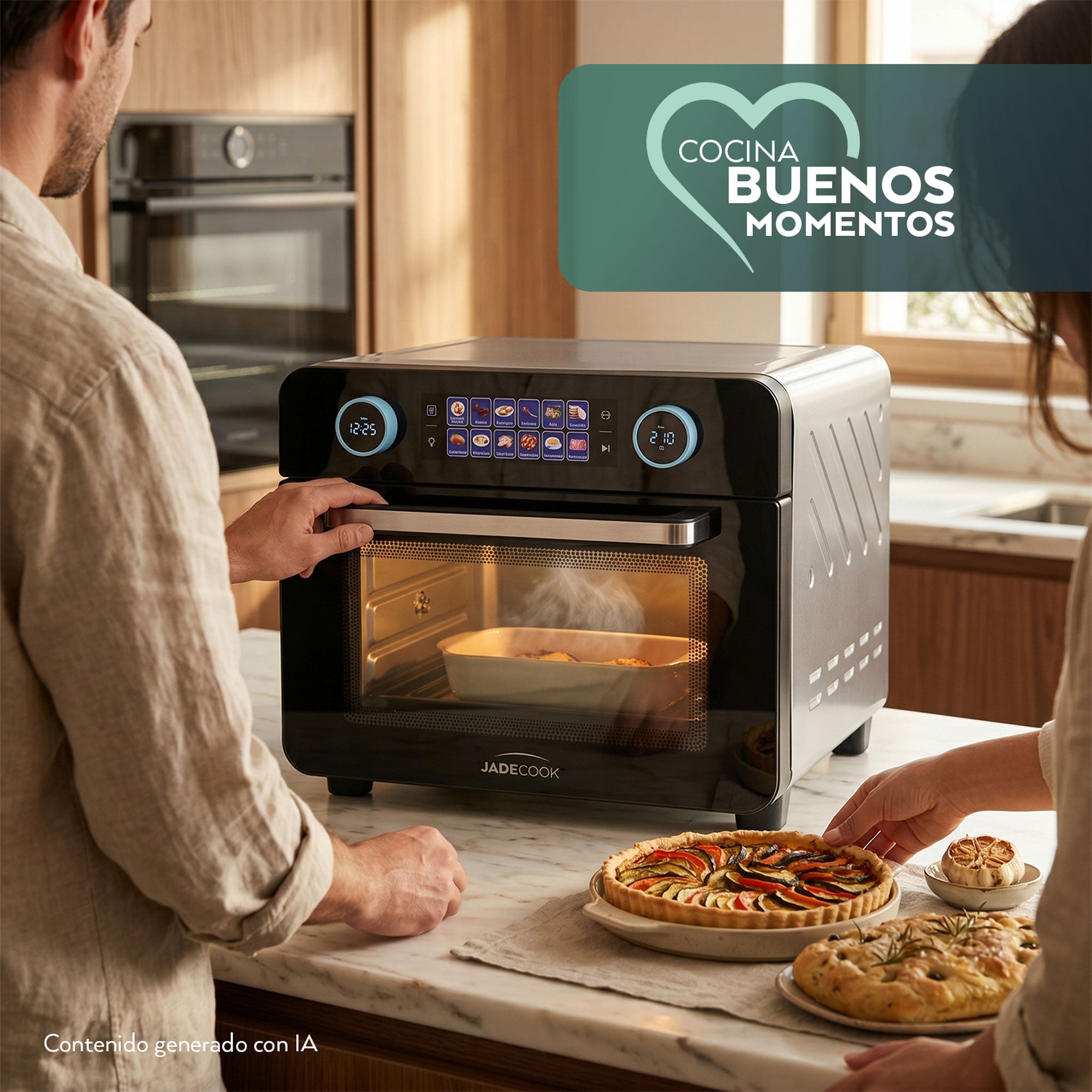 Horno Digital con Freidora de Aire 25 L Jade Electro