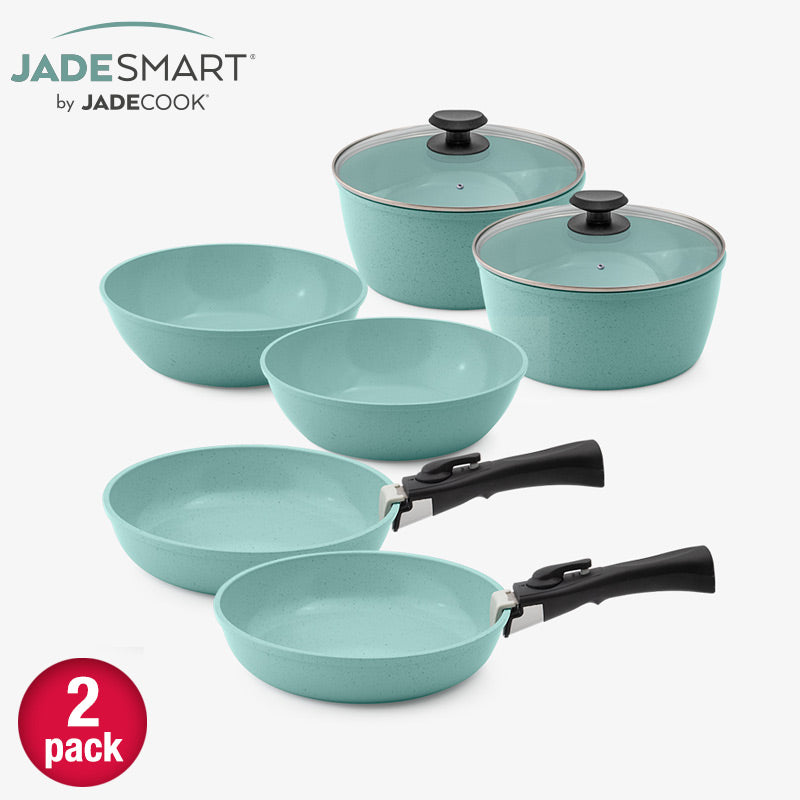 Paquete 2 baterías apilables Jade Smart | Apilables con Mango Removible