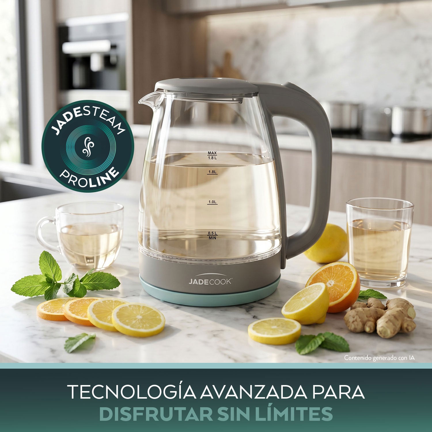 Jade Electro Tetera 1.8L 1000 w
