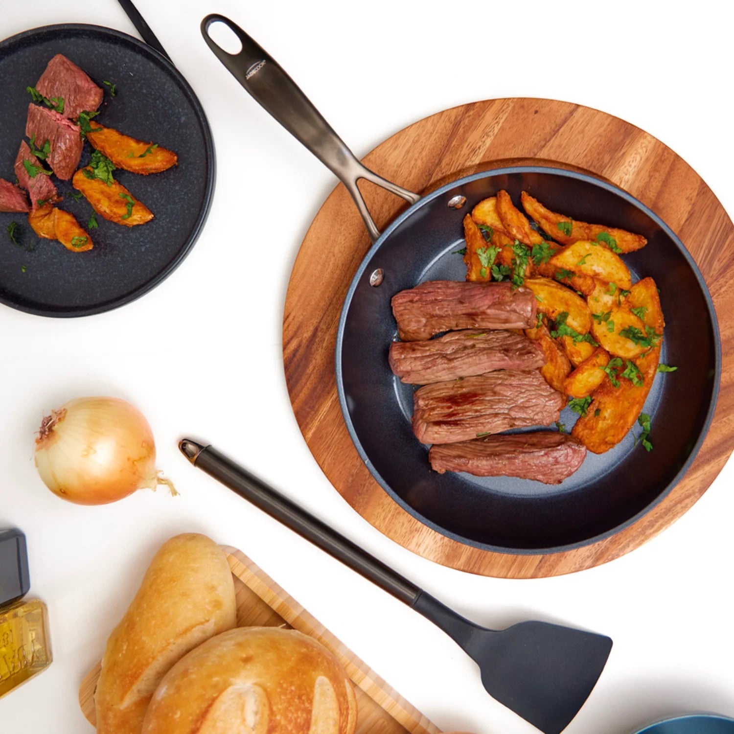 Batería de cocina Jade Black 15 piezas