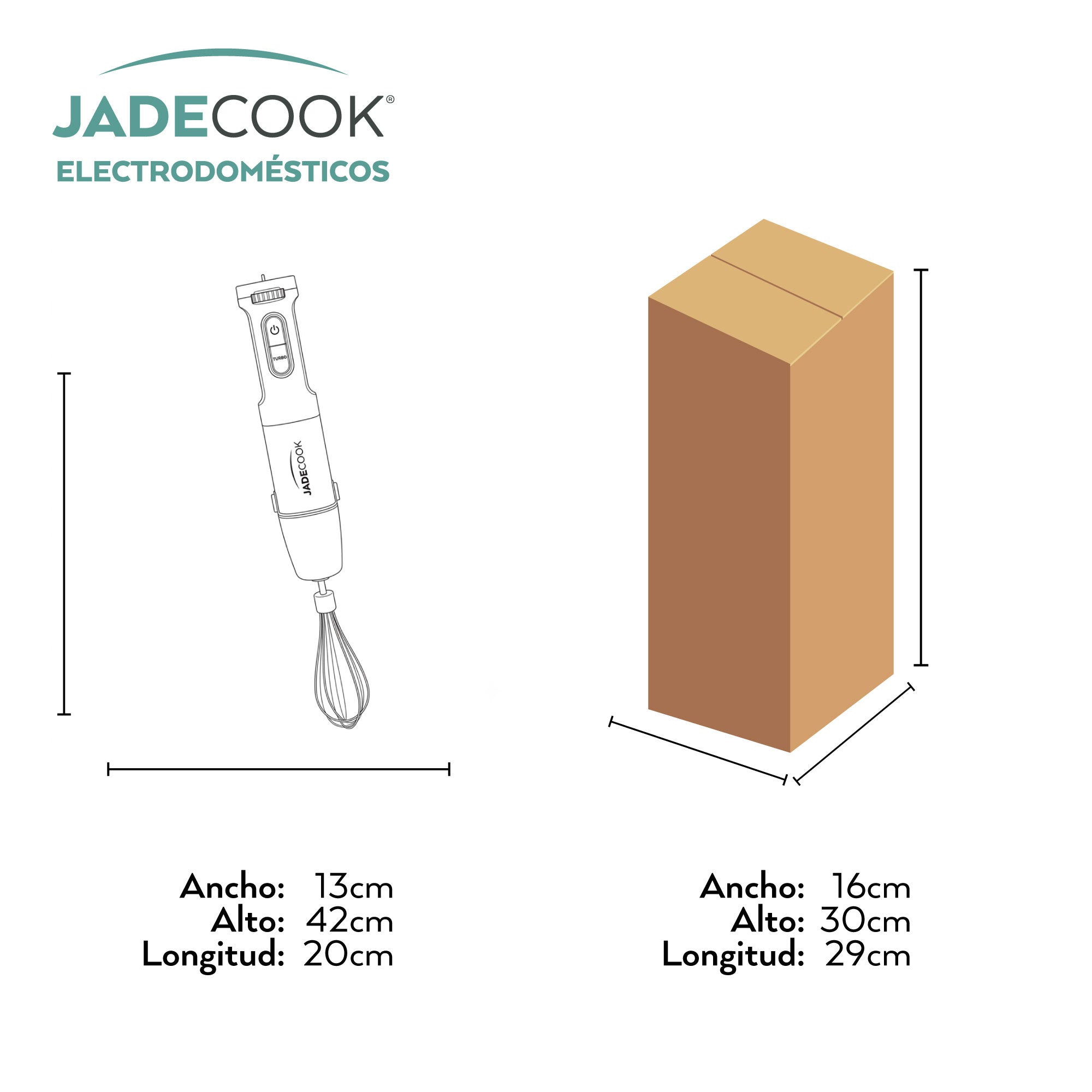 Batidora de inmersión Jade Cook