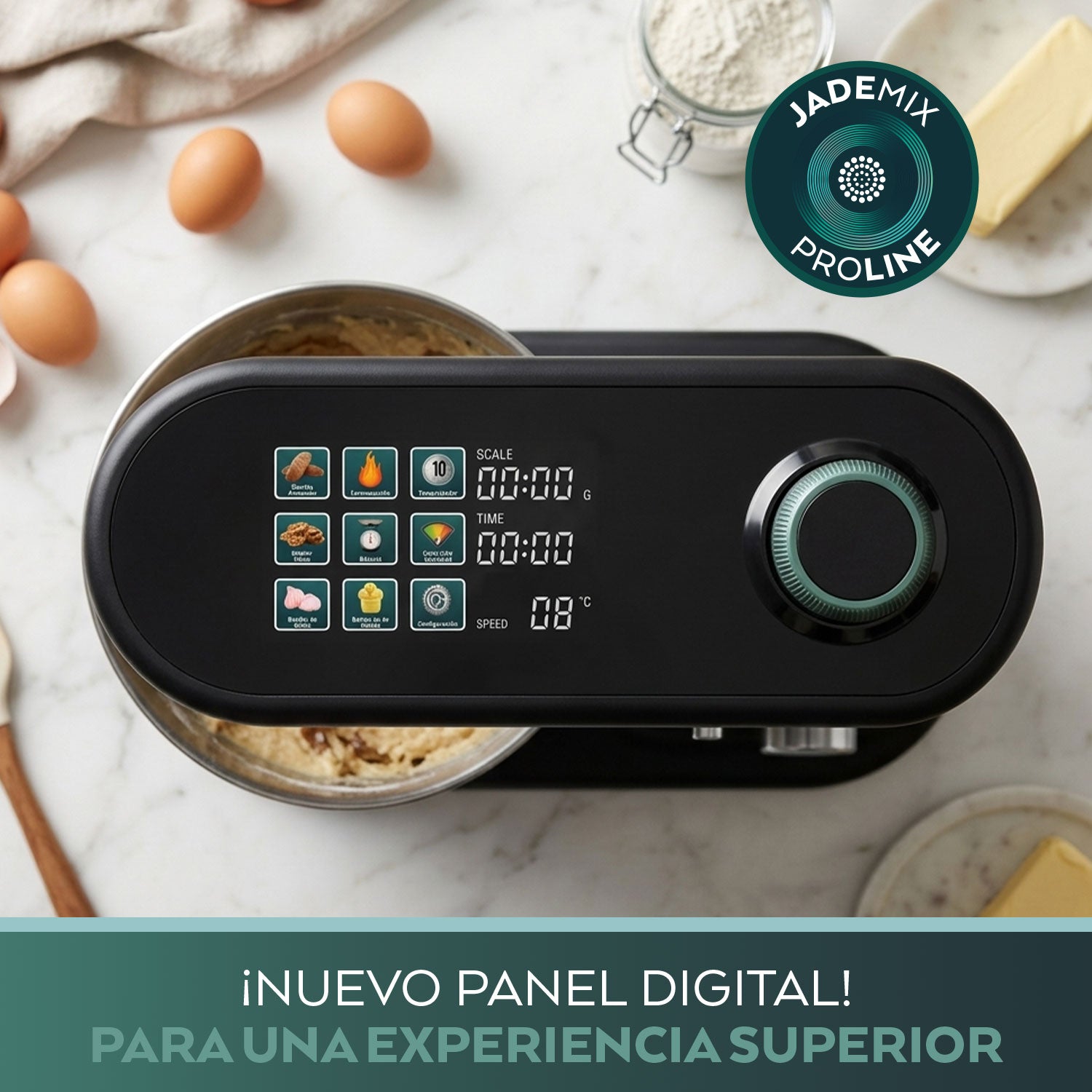 Batidora de Pedestal Digital Jade Cook